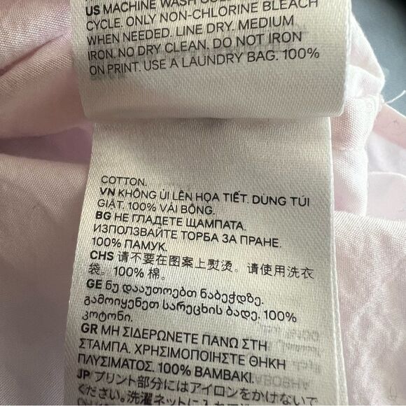 Simone Rocha x H&M Organic Cotton Long Sleeve Button Down Toddler 3-4T EUC - Picture 8 of 8